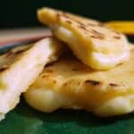 Arepas de Queso Colombianas (Cheese-Stuffed Corn Cakes)