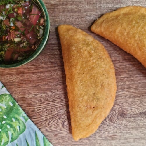 Empanadas Colombianas Veganas (Instrucciones Paso a Paso)