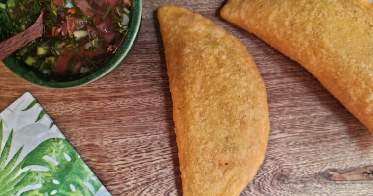 Empanadas Colombianas de Queso y Espinaca