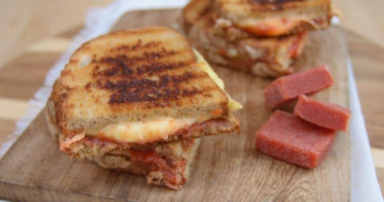 Colombian Grilled Cheese Sandwich with Guava Jam