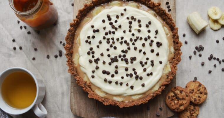 Banoffee Pie with Colombian Arequipe