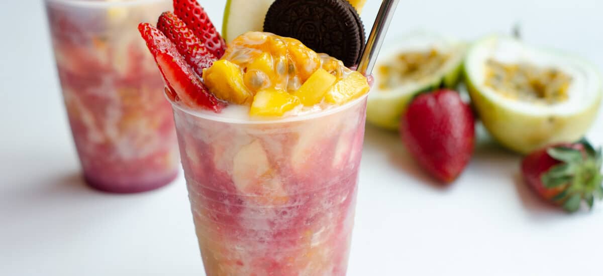 Cholado (Colombian Icy Fruit Cocktail)
