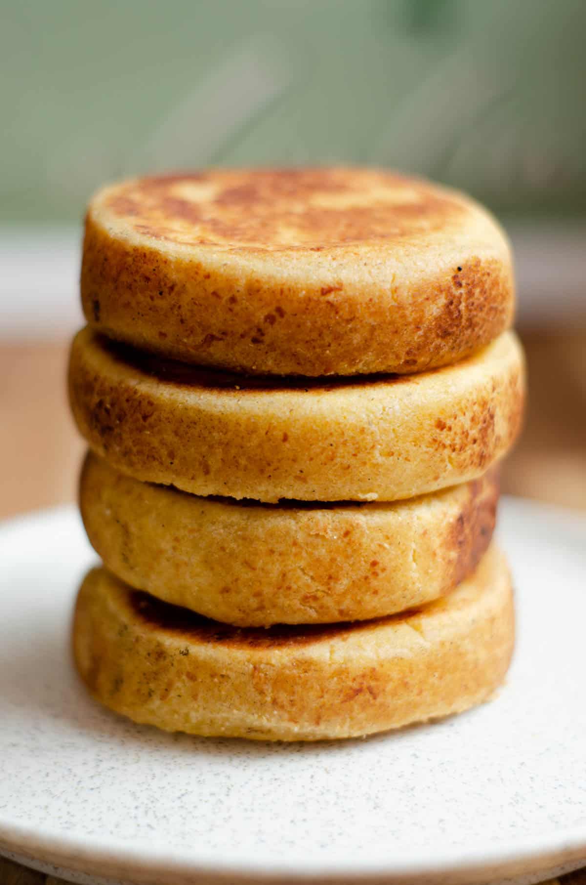 Arepa Boyacense (Corn Cakes From Boyacá Colombia)